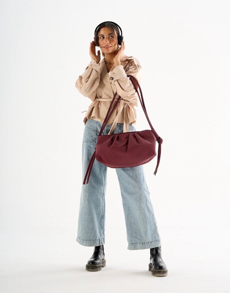 Zuri Sling - Burgundy - Image 1